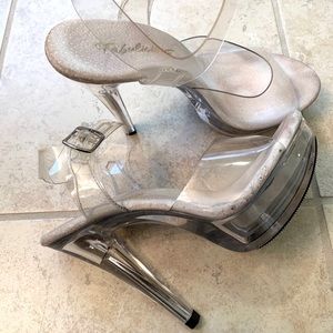 “Bella” Clear Competition Heels -The Shoe Fairy